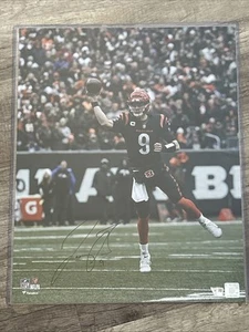Joe Burrow Signed 16x20 Throwing Photo Fanatics COA Cincinnati Bengals Auto - Picture 1 of 3
