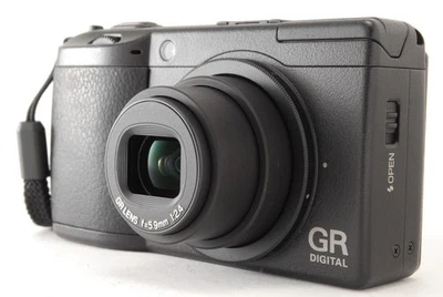 SH615[NEAR MINT] RICOH GR DIGITAL II (2) 10.1MP Digital Camera Black From JAPAN - Image 1 of 4