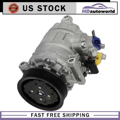 Compresor de aire acondicionado para Volkswagen Touareg 2011-2014 Audi Q7 2007-2010 3,6 L Foto 1 de 4