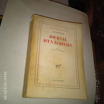 DOSTOIEVSKI. Journal d'un écrivain. Nrf Gallimard. 1963. - Photo 1/2