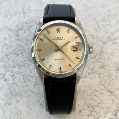 1966 Rolex Oysterdate Precision 6694 Manual Wind Cal.1215 Swiss Vintage Watch - Image 1 of 4