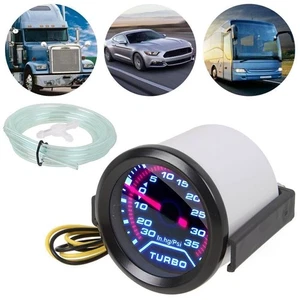 52mm Turbo Boost Pressure Gauge 2" Vacuum Pressure Gauge Pointer Gauge - Picture 1 of 10