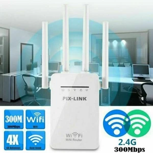 300M Wifi Répéteur Routeur Sans fil Gamme Réseau Signal Booster - Photo 1 sur 10