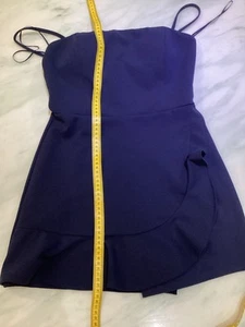 Dotti Size 10 Navy Strapless Look Romper Dress Party Night Out Hens Night Date - Picture 1 of 9