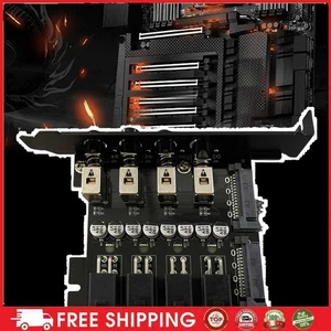 Hard Drive PCI Expansion Card Control Switch with SATA Cable PCI Expansion Card - Afbeelding 1 van 12