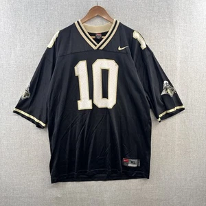 VINTAGE Nike Team Purdue Boilermakers Football Jersey Mens XL Black NCAA Adult - Picture 1 of 18