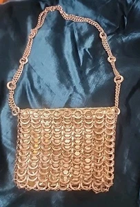 Vintage 1960’s Walborg Chainmail Links Evening Bag Purse - Paco Rabanne elegant  - Picture 1 of 20