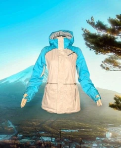 BURTON Prowess DRYRIDE Ski Snowboard Jacket Coat TURQUOISE Gray Women's Small - Picture 1 of 19