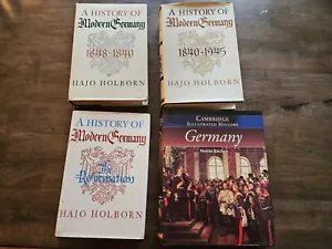 4 Books, History of Modern Germany (Reformation, 1648-1840, 1840-1945) Holborn - Picture 1 of 4