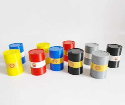 1:18/24/43/64 Diorama Workshop Oil Drum Models Garage Scene Display Props Model - Image 1 of 4