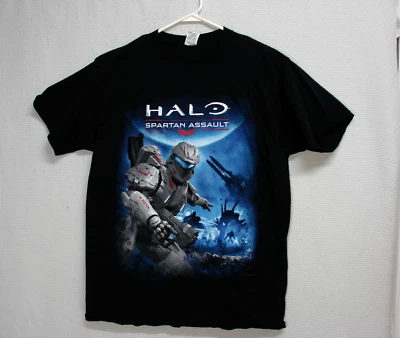 Halo Spartan Assault 2013 Microsoft Cor Gaming Video Graphic T Shirt Adult L - Image 1 of 4
