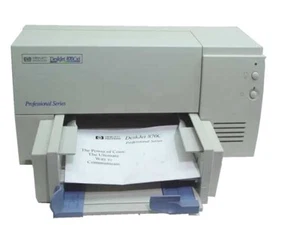 HP DeskJet 870cxi Colour InkJet Printer A4 NO INKS C4555A REF W/WARRANTY - Picture 1 of 2