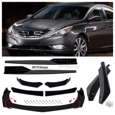 Front Rear Bumper Lip Spoiler Spoiler Kits Side Skirts For 2011 Hyundai Sonata — 第 1/4 张图片