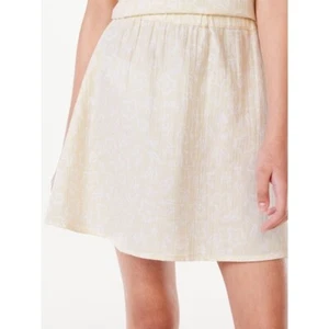 Free Assembly Girls Flare Skirt Size 2XL 18 100% Cotton COLOR Turtle Dove NWT - Picture 1 of 9