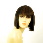 wig for women 100% natural hair black and copper intense ISA 1b30 PERUK