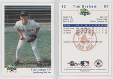 1992 Classic Best Lynchburg Red Sox Tim Graham #12