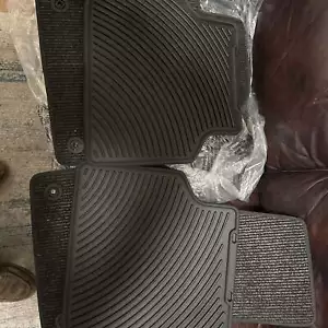 Vw Jetta Rubber and cloth Floor Mats Oem” - Picture 1 of 5