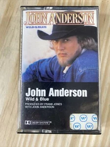 John Anderson Wild & Blue Cassette 1982 Warner Bros 23721 4 Tested - Picture 1 of 10