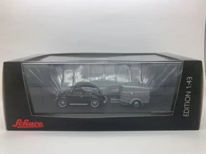 SCHUCO VW Brezelkafer Mit Sportberger G2 VW Beetle Con Caravana 450389100 1/43 - Imagen 1 de 1