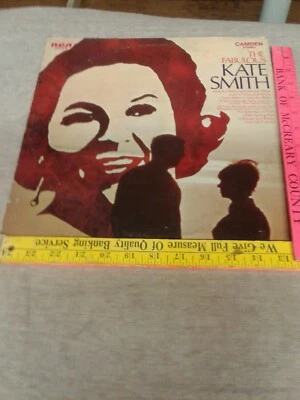 KATE SMITH LP The Fabulous 1970 RCA Camden CAS-2439 - Image 1 of 4