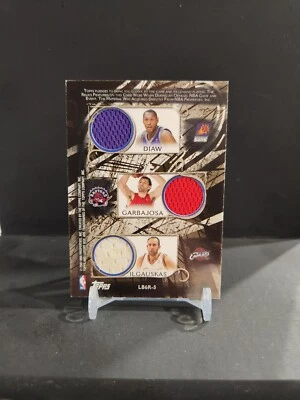 2007-08 Topps Luxury Box Peja Stojakovic Ilgauskus Garbajosa Diaw Okur Rodriguez - Image 1 of 2