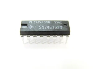 Texas Instruments SN74S163N - Contador síncrono de 4 bits - 16 pines DIP IC **¡NUEVO!** - Imagen 1 de 1