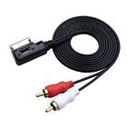Male 2 Rca Rca Aux Cable Adapter For Audi Ami/Vw/Skoda Mdi Media Interface