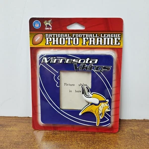 Vintage Crown Pro Grafik MINNESOTA VIKINGS Magnet Geldbörse Fotorahmen - Bild 1 von 2