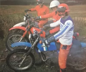 KAWASAKI KL250 v HONDA XL250 v YAMAHA XT250 ORIGINAL 1982 COMPARISON TEST 4 PAGE - Picture 1 of 5