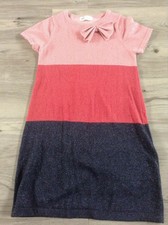(6) H+M  GIRLS  PRETTY KNITTED DRESS AGE 8-10YRS