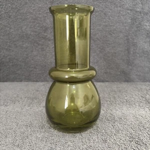 70s Green Glass Vase Tamara - Aladin Riihimaen 8" Tall unique style - Picture 1 of 5