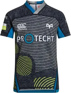 Canterbury Ospreys Vapodri Short Sleeve 3rd Pro 20 Grey Boys 10 Years QA005144 - Picture 1 of 1