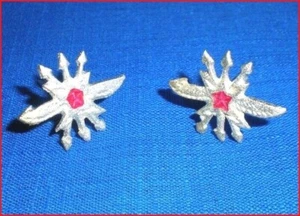 Bulgarian Army Signal Troops Pin Badges Signaller Insignia for Collar Tabs - Picture 1 of 1