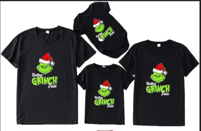 Camisa Feliz y Brillante Navidad Camisetas para Familia, Pareja Foto 1 de 2