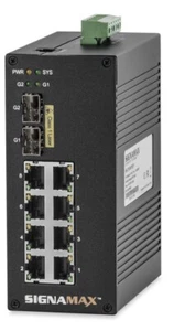 PoE+ Switches 10/100 Managed Layer 2+ Industrial - Picture 1 of 4