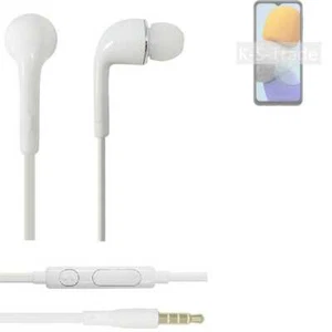 Earphones pour Samsung Galaxy M23 in ear headset stereo blanc - Photo 1/3