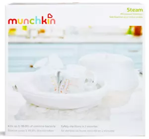 Esterilizador de botellas de microondas Munchkin® Steam™ nuevo en caja dañada - Imagen 1 de 3