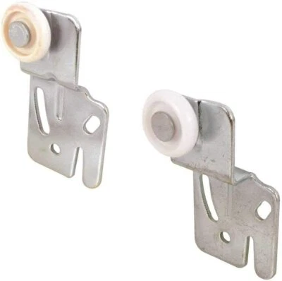 Prime-Line 801682-BNT Door Front / Back Roller Ass. Plastic Convex Wheel Offset  - Изображение 1 из 3