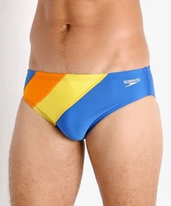NEW MENS Speedo Eco Endurance Swimwear SIZES + STYLES - Premium Swim Brief S-05 - Picture 1 of 6