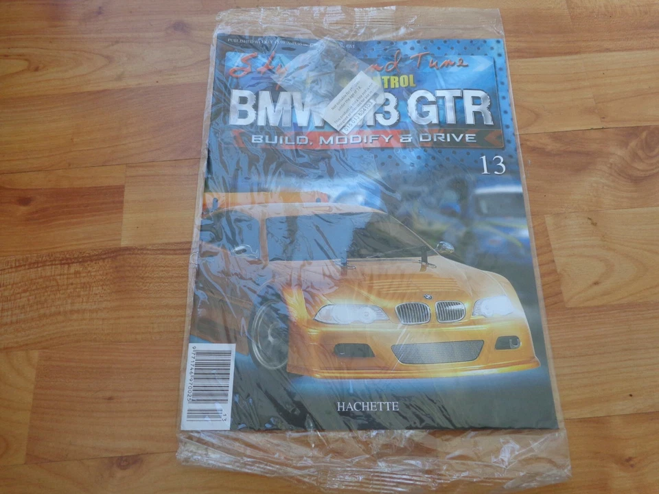 1/10 Hachette Costruire Il BMW M3 GTR RC T4SN Thunder Tiger Kit Auto Problema - Immagine 1 di 1
