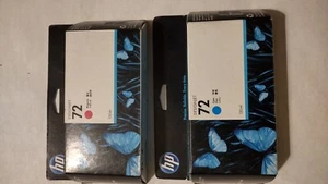 HP C9372A Tintenpatrone Magenta & Cyan Original OEM NEU # 72 Ablaufdatum 2021 - Bild 1 von 2