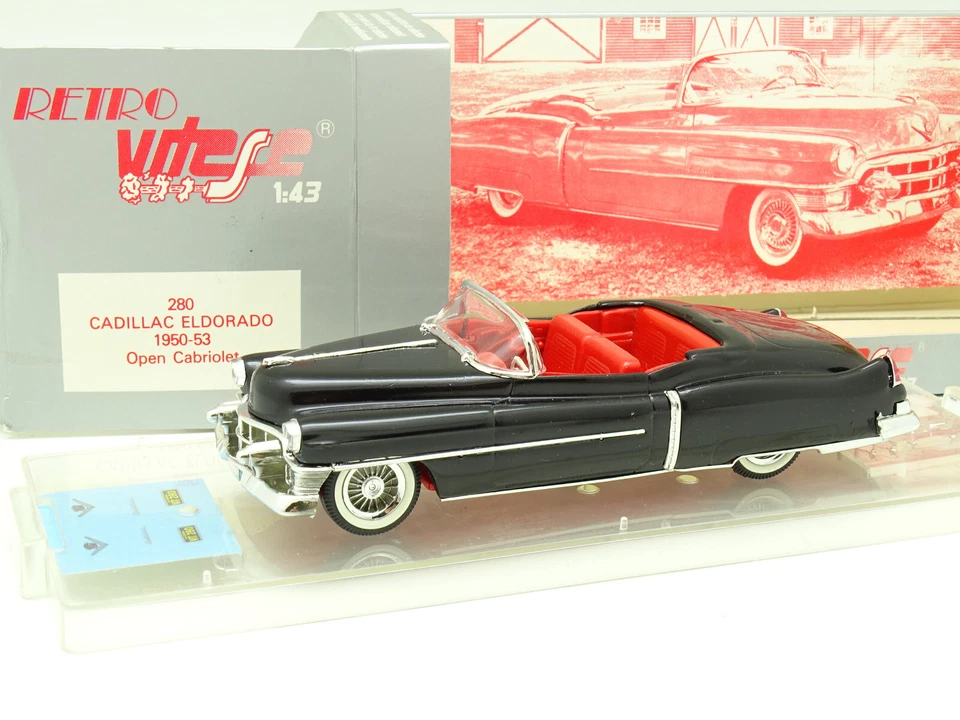 Vitesse 1/43 - Cadillac Eldorado Cabrio Nero - Immagine 1 di 1
