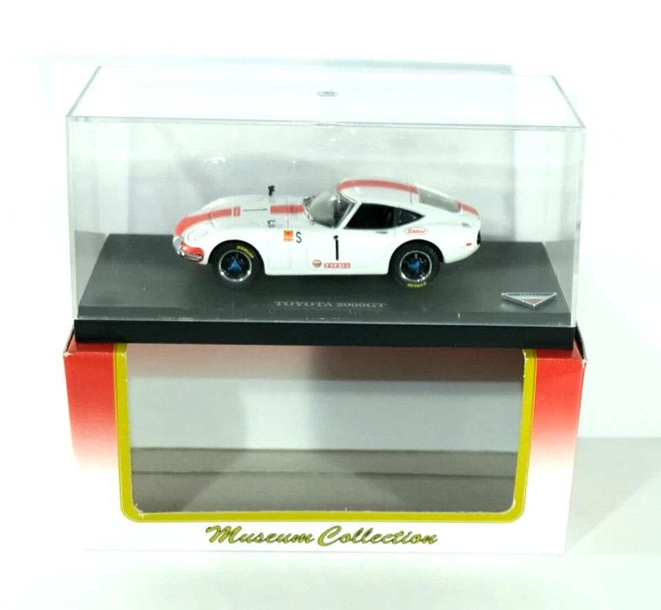 Kyosho 1:43 Toyota 2000GT Fuji 24h White Diecast Model Car Vintage J3 - Image 1 of 4
