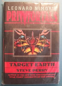 Leonard Nimoy's PRIMORTALS Target Earth - First Edition HCDJ - Picture 1 of 2
