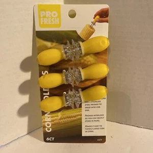 Pro Fresh Corn on the Cob Holder/Skewer Set of 3 Pairs NEW! - Picture 1 of 2