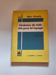 EINFÜHRUNG IN DAS STUDIE DER SPRACHGENESE. M.RICHELLE. BARBERA GELENKE - Bild 1 von 4