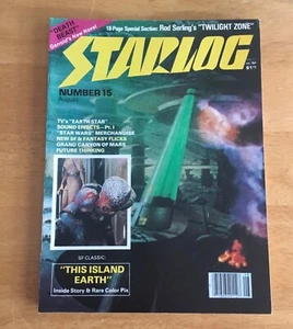 Starlog Magazine #15 August 1978 Rod Serling’s Twilight Zone - Picture 1 of 2