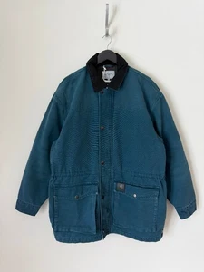 Abrigo Carhartt WIP OG Santa Fe - Talla Grande - Azul Laguna Profunda - NUEVO - Imagen 1 de 11