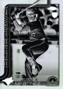 2025 Topps Chrome #105 Orelvis Martinez Negative Refractors - Picture 1 of 2
