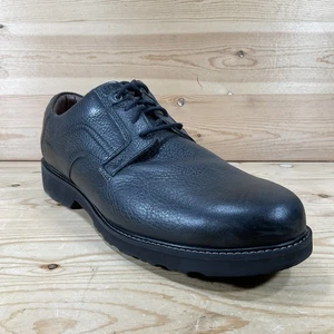DUNHAM Revdusk Waterproof Oxford Shoes Men’s 14 4E X-WIDE Black Leather DAK03BLK - Picture 1 of 10